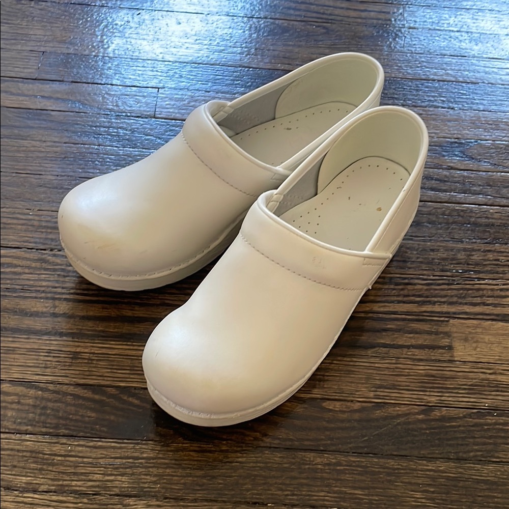 White Dansko Clogs